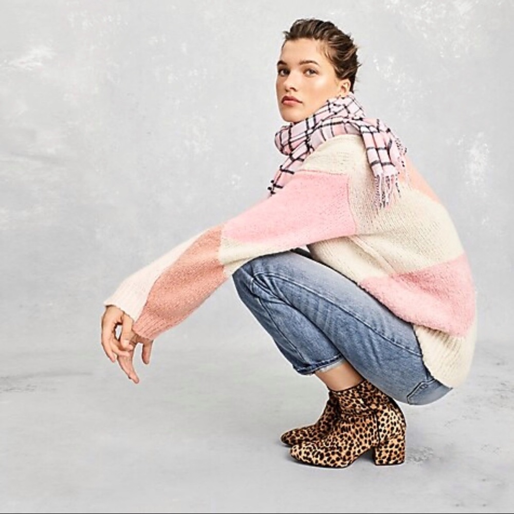 J Crew Colorblock Sweater - Picture 4 of 6